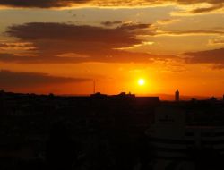 Başkent'te Seyirlik Gün Batımı