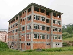 Tonya Meslek Yüksekokulu İnşaatı Devam Ediyor