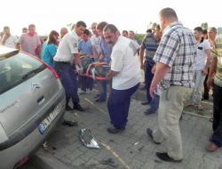Ereğli'de İki Araç Çarpıştı, 1 Kişi Yaralandı
