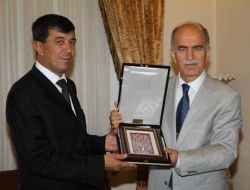 Türkmenistan Enerji Bakanı, Bursa Valisi Harput'u Ziyaret Etti