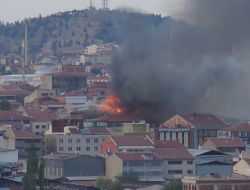 ANKARA SİTELER'DE YANGIN