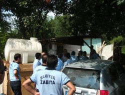 Sarıyer'de Gergin Yıkım