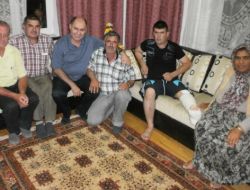 Milletvekili Kavaklıoğlu'ndan Gaziye Geçmiş Olsun Ziyareti