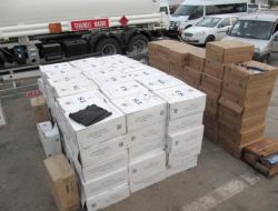 Adana'da 163 Bin Paket Kaçak Sigara
