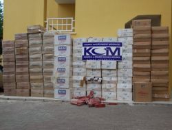 Kamyonun Zulasından 55 Bin Paket Kaçak Sigara