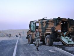 Mardin'de Yol Kesen Pkk'dan Mayınlı Tuzak