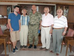 Eğirdir Dağ Komando Okulu Komutanı Tümgeneral Temel'den, Veda Ziyareti