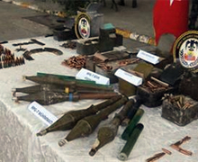 Kazadan PKK cephaneliği çıktı!