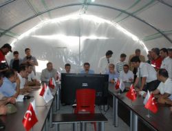 Bakan Çelik, Süleyman Şah Kampı'nda İncelemede Bulundu