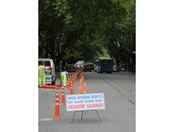 Milli Müdafaa Caddesi'nde Minibüsler İçin Geçici Düzenleme