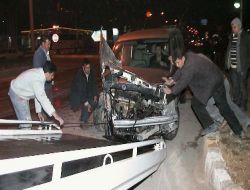 Kırmızı Işık İhlali Kazaya Sebep Oldu: 1 Yaralı