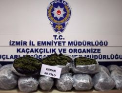 İzmir'de Esrar Operasyonu