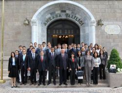 Vali Yüksel, İdarî Yargı Hakim Adaylarını Kabul Etti