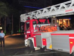 OTELDE YANGIN PANİĞİ YAŞANDI