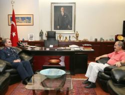 Tümgeneral Şanver’den Büyükerşen’e Veda Ziyareti