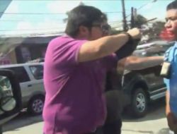 Filipinler’de İşadamından Polise Meydan Dayağı