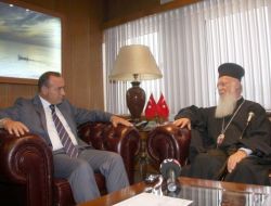 Patrik Bartholomeos, Vali Recep Kızılcık’ı Ziyaret Etti