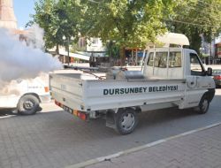 Dursunbey'de Haşereyle Mücadele Başlatıldı