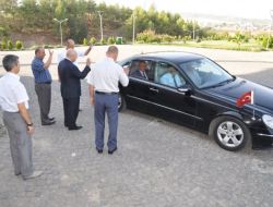 Vali Sodan’dan Rektör Gönüllü’ye Veda Ziyareti