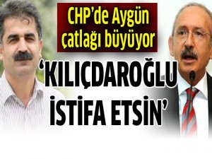 CHP'de Aygün çatlağı büyüyor!!