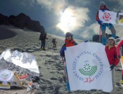 Aibü Dağcılık Ekibi, 20. Yıl Anısına Corona Zirvesi'nde