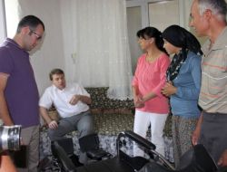 Cam Kemik Hastası, Bayram Öncesi Tekerlekli Sandalye Sevinci Yaşadı