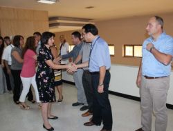 AÜ Hastanesi Çalışanları Bayramlaştı