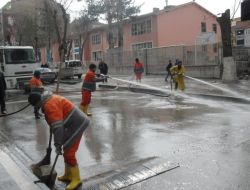 Malatya Sokakları Bayram İçin Temizleniyor