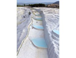 Pamukkale’ye Ramazan Bayramı’nda Yoğun İlgi