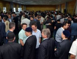 Kiev'deki Türkler, Bayram Namazını Fuar Merkezinde Kıldı