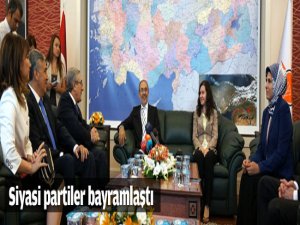 Partiler arası bayramlaşma