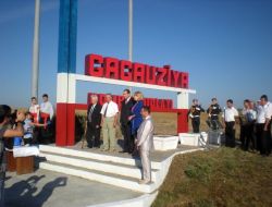 Gagavuzya Sınırında Göndere Bayrak Çekildi