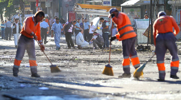 Sabah patlamanın izleri ortaya çıktı!
