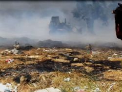 Edremit’te Çöplük Yandı