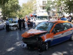 Protokol Yolunda Kaza: 1 Yaralı