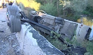 Ankara'da Otobüs Kazası