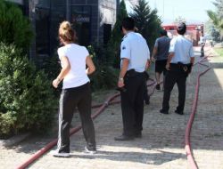 BOLU'DA BİR İŞYERİ YANDI!