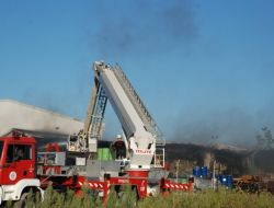 Koltuk Fabrikasında Yangın