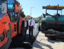 Yüzde 85'i Kazılan Bayburt İl Merkezinde Asfaltlama Çalışmaları Başladı