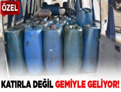 Kaçak Akaryakıt gemiyle geliyor!...