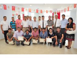 Aeteso’da Ustalık Belgesi Sevinci