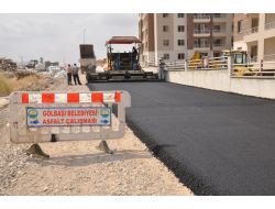 Gölbaşı'nda Asfalt Çalışması Devam Ediyor