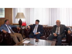 Vali Kızılcık Hüseyin Tanrıverdi'yi Kabul Etti