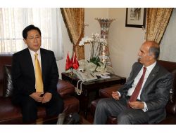 Başkonsolos Hong’dan Vali Harput'a Veda Ziyareti