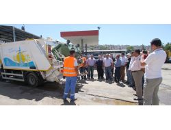 Iraklı Belediye Başkanları Konak Belediyesi'ni İnceledi