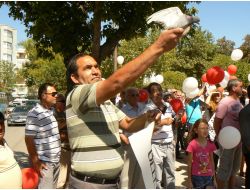 Keşan Demokrasi Platformu Üyeleri, Barış Güvercini Uçurdu