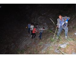 Uçumdan Yuvarlanan Otomobildeki 5 Kişilik Aile Yok Oldu