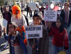 Tunceli'de Bu Sefer Minikler Barajlara Hayır Dedi