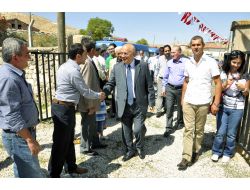 Başkan Yaşar, Köy Konağının Açılışını Mahalle Sakinleriyle Yaptı