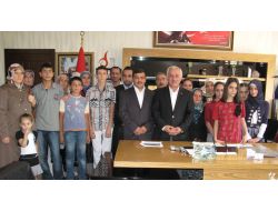 Bilgi Evi Öğrencilerinden Başkan Özden’e Teşekkür